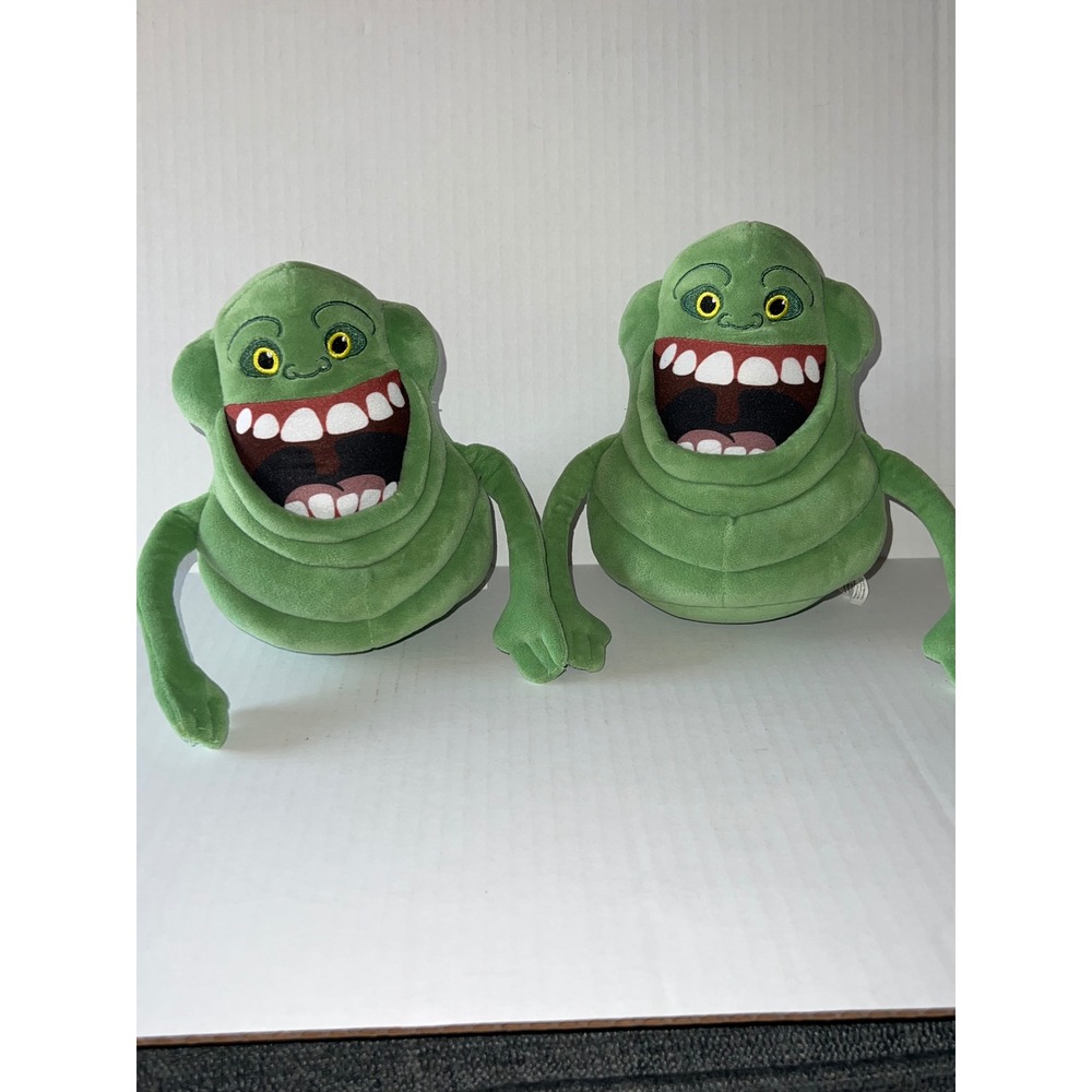 Set of 2 Ghostbusters Slimer Plush Stuffed Toy Green Ghost Figure 7 Inch 2024